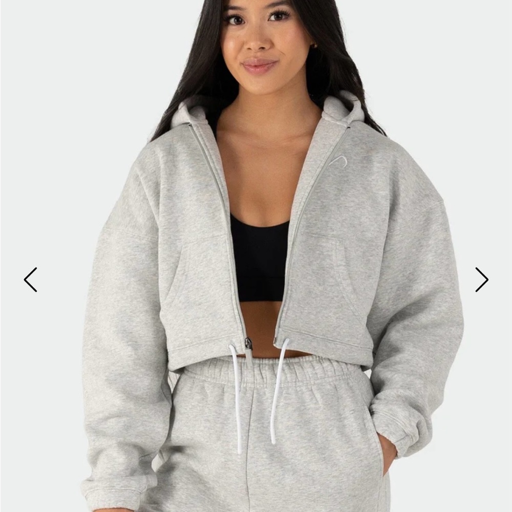 TLF Apparel Reset Cropped Hoodie